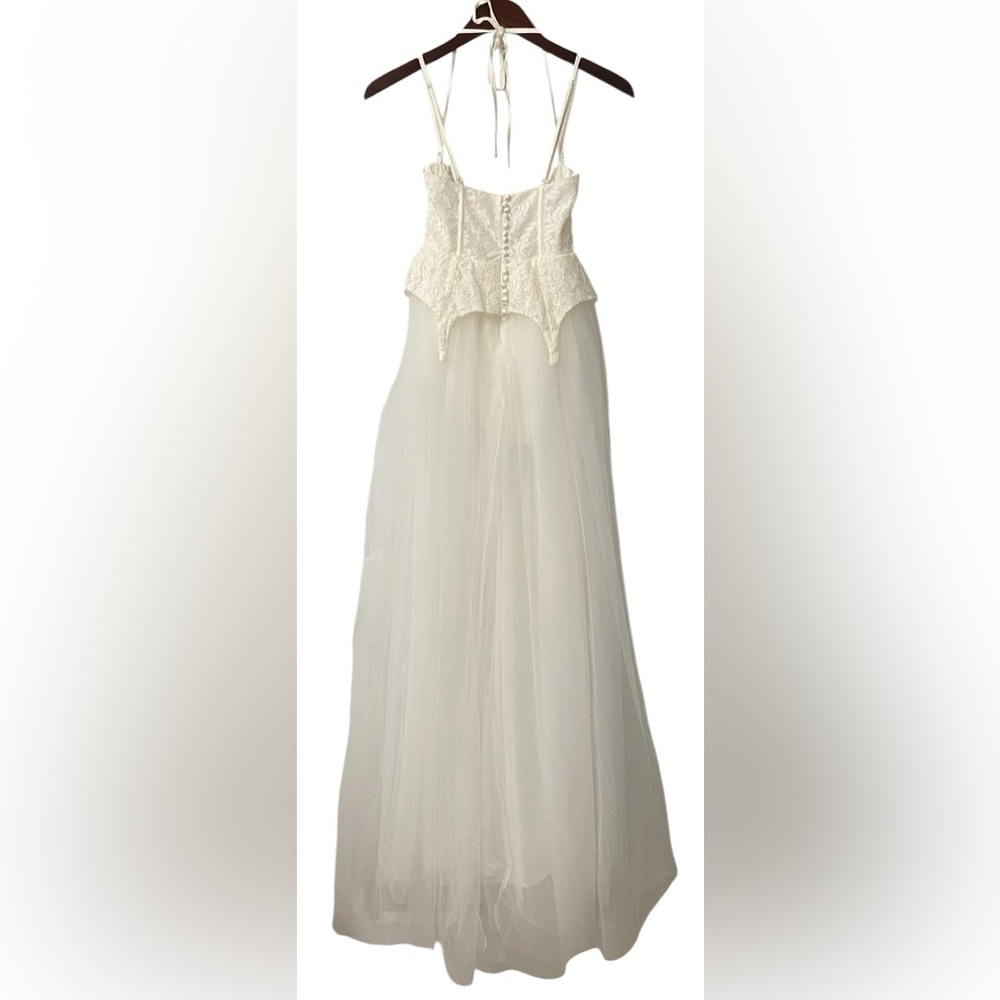 For Love & Lemons Lily Bridal Dress Size S NWT - Picture 6 of 9